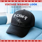 🎅 ÜNNEPI KIÁRUSÍTÁS🧢Állítható Vintage F-CAW-F Crow sapka🎁