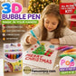 💥UTOLSÓ NAP: 2+1 INGYEN!!🎁🔮Magic Pen – Rajzolj 3D-ben egyetlen vonással!🎄 DIY Bubble Popcorn rajzoló tollak
