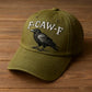 🎅 ÜNNEPI KIÁRUSÍTÁS🧢Állítható Vintage F-CAW-F Crow sapka🎁