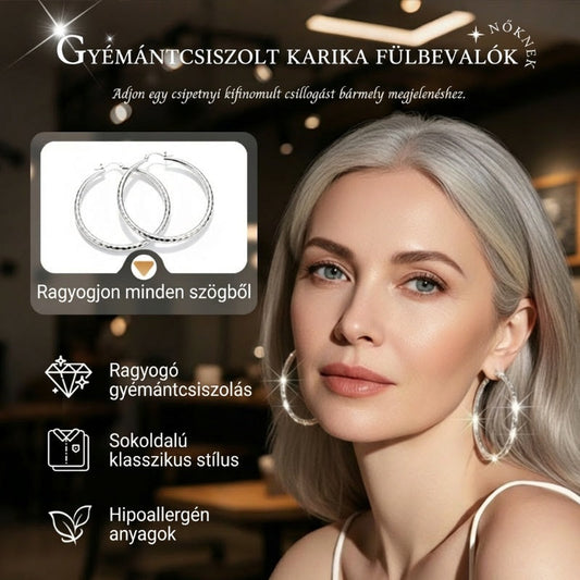 💎 Kiváló minőségű karika fülbevalók