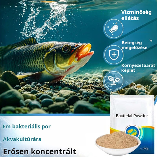 Magas koncentrációjú EM baktériumpor akvakultúrához