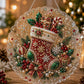 🎅🎄Karácsonyi gyöngyös gyémántművészeti függő díszkészlet | Tartós, nem fakuló gyöngyökből készült, saját kezűleg készíthető ünnepi függő dekoráció 🎅💎