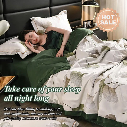 🔥Nyári mosható, légáteresztő Icy Cool paplanhuzat 4 darabos szettben🔥