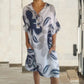🔥Casual elegáns ruha nyomtatással nőknek