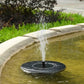 ☀️ Napenergia Szökőkút Madárfürdő Szivattyú –Kivitel Tóhoz, Kerthez🦜💧