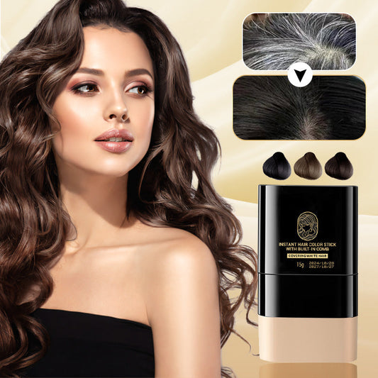 🔥✨Azonnali hajfesték stift beépített fésűvel