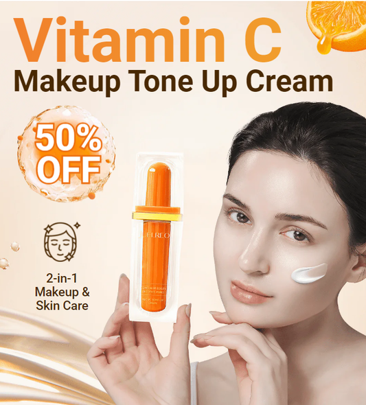 🔥 Japán C-vitaminos smink Tone Up krém