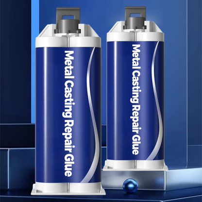 Fémöntvény javító ragasztó 🎁 Ajándékok: Ingyenes applikátor, spatula és csiszolópapír