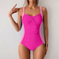 🌞🩱Halter Slim egyrészes fürdőruha