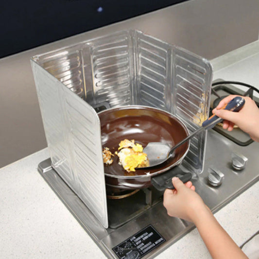 Konyhai olajfröccsenés elleni védőpajzs