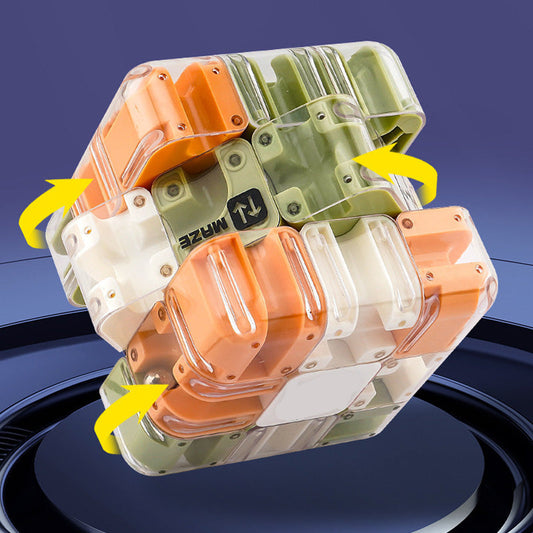 🤩Szórakozás 3D labirintus kocka