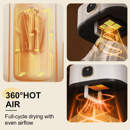 Hordozható, összecsukható mini szárító