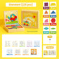 🎁 Mágneses mintákkal ellátott fa puzzle készlet 🧠🧩