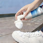 🧼Hordozható, beépített kefével ellátott habos cipőtisztító