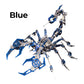 3D fém puzzle Scorpion – mechanikus modell összeállításhoz
