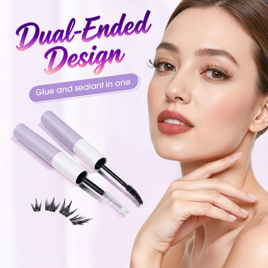 💅 Kétoldalú szempillaragasztó és -tömítés | Tartós tartás