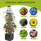 💐Kerti emelt ágyásos virágládák rácsos kerítéssel