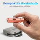 ⚡🔄 2 az 1-ben gyorstöltő és telefon tartó – 360° forgatható, kompakt 🔥
