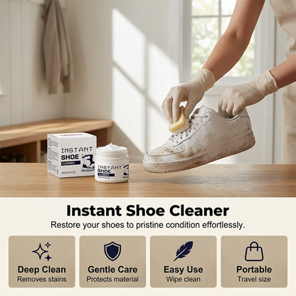 Hordozható cipőápoló balzsam a gyors tisztításhoz