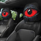 👁️‍🗨️1+1 ingyen🚗Autófejpárna burka piros szemmel