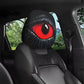 👁️‍🗨️1+1 ingyen🚗Autófejpárna burka piros szemmel
