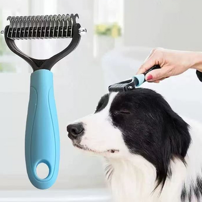 🐾 1+1 akció! 🧹 Kétoldalas fésű macskáknak és kutyáknak egyaránt