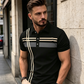 👔 Most 50% kedvezmény!⛳ Herr Randig pikéing – Gyorsan száradó és lélegző – Alkalmi üzleti golfing, rövid ujjú ✨