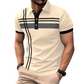 👔 Most 50% kedvezmény!⛳ Herr Randig pikéing – Gyorsan száradó és lélegző – Alkalmi üzleti golfing, rövid ujjú ✨