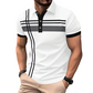 👔 Most 50% kedvezmény!⛳ Herr Randig pikéing – Gyorsan száradó és lélegző – Alkalmi üzleti golfing, rövid ujjú ✨