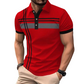 👔 Most 50% kedvezmény!⛳ Herr Randig pikéing – Gyorsan száradó és lélegző – Alkalmi üzleti golfing, rövid ujjú ✨