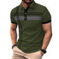 👔 Most 50% kedvezmény!⛳ Herr Randig pikéing – Gyorsan száradó és lélegző – Alkalmi üzleti golfing, rövid ujjú ✨