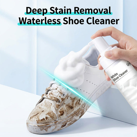 ✨ Vízmentes habosító cipőtisztító – a foltok pillanatok alatt eltűnnek! 👟🧼