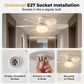 ❄️✨2 az 1-ben LED mennyezeti ventilátor E27-es foglalattal – világítás, hűtés és távirányító egyben