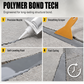 🔧🛡️Betonrepedések javítása – Polimer ragasztási technológia – Hosszú élettartam – Teljes készlet kaparóval és fúvókával – 3 egyszerű lépés – Falakra, padlókra és teraszokra