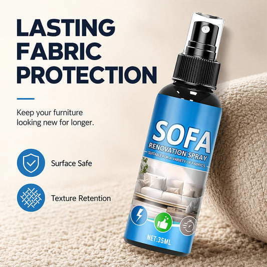 Öblítés nélküli textiltisztító spray – Csak permetezd rá és töröld le – víz és öblítés nélkül.  🧼💨