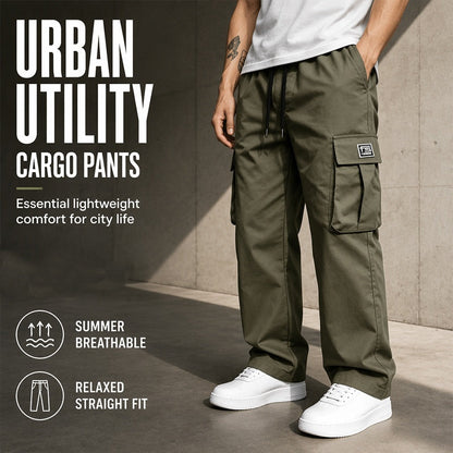 👖⏰Férfi szabadidős laza szabású cargo nadrág