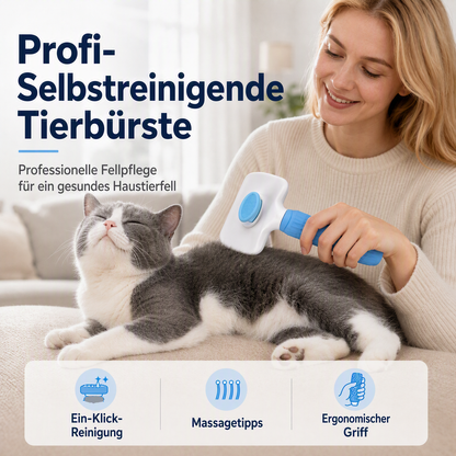 Öntisztító szőrkefe háziállatok számára
