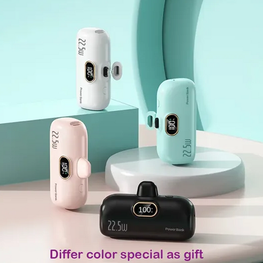 ⏳5000mAh Mini Portable Charger Power Bank for phone🔋