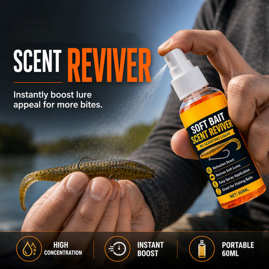 🎣MOST 50% KEDVEZMÉNY! Spray a lágy csalik illatának fokozására – Magas koncentrációjú illatfelfrissítő horgászcsalikhoz, azonnali hatású, hordozható spray édes- és sósvízi lágy csalikhoz