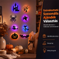 Halloween-i fénykibocsátó falmatricák