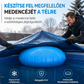 ❄️ IDŐKORLÁTOS 50%-OS KEDVEZMÉNY! ✨ Kerek, felfújható medence-télizáró légpárna – jégnyomás-csökkentő, téli medencevédő 🏊