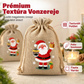 🎄🎁 Karácsonyi ajándékzsákok zsinórral – gyors és elegáns ajándékcsomagolás ✨