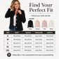 🧥Női elegáns fodros peplum blézer