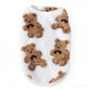 🐶✨ Plüssbéléses mackós mintás kutyamellény – Meleg és rugalmas kis kedvenceknek🧸