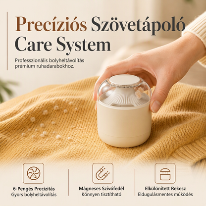🧶Elektromos szöszeltávolító – mágneses fedéllel, védőfémhálóval és kompakt kialakítással✨👕