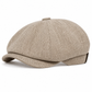 🎩 Brit stílusú nyolcszögletű beret – Vintage, uniszex, alkalmi ✨