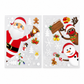 🎅🎄 Karácsonyi PVC statikus ablakmatricák – Könnyen felragasztható, ünnepi dekoráció ✨