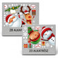 🎅🎄 Karácsonyi PVC statikus ablakmatricák – Könnyen felragasztható, ünnepi dekoráció ✨