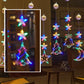 🥳2026-os AKCIÓ 🎄✨DIY karácsonyi ablakra tapadó világítás – fúrás nélkül, nyom nélkül, elemről működik és újrafelhasználható. Számos ünnepi forma, meleg vagy színes fény! 🪟💚